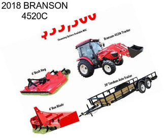 2018 BRANSON 4520C