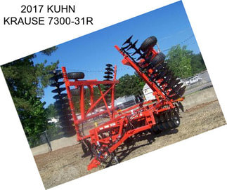 2017 KUHN KRAUSE 7300-31R