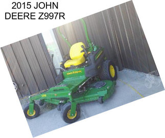 2015 JOHN DEERE Z997R