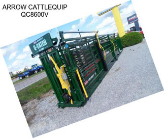 ARROW CATTLEQUIP QC8600V