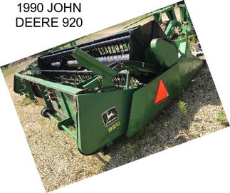 1990 JOHN DEERE 920