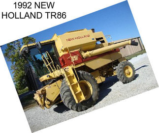 1992 NEW HOLLAND TR86