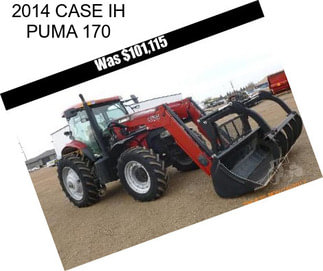 2014 CASE IH PUMA 170