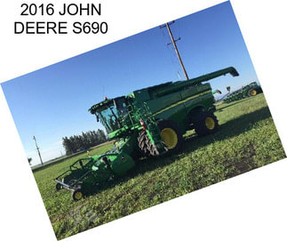 2016 JOHN DEERE S690