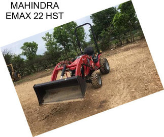 MAHINDRA EMAX 22 HST