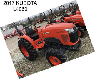 2017 KUBOTA L4060