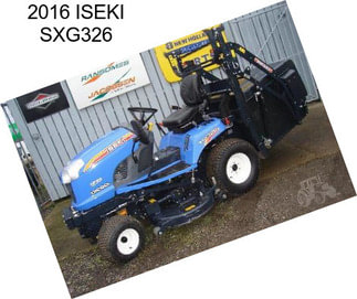 2016 ISEKI SXG326