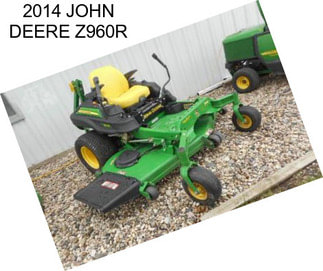 2014 JOHN DEERE Z960R