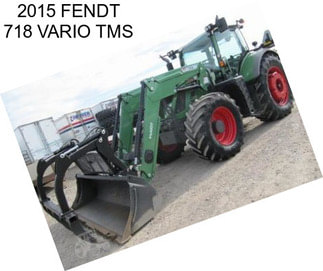 2015 FENDT 718 VARIO TMS