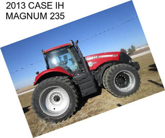 2013 CASE IH MAGNUM 235