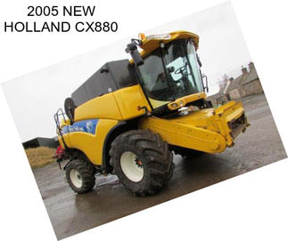 2005 NEW HOLLAND CX880