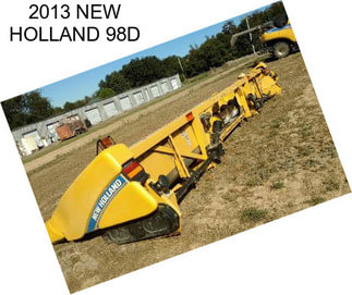 2013 NEW HOLLAND 98D