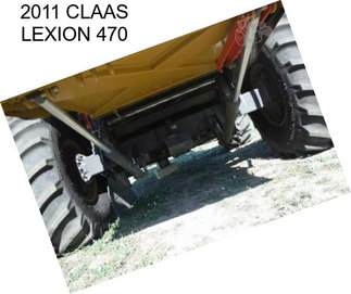 2011 CLAAS LEXION 470