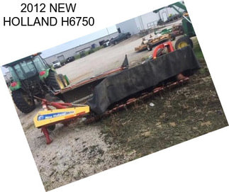 2012 NEW HOLLAND H6750