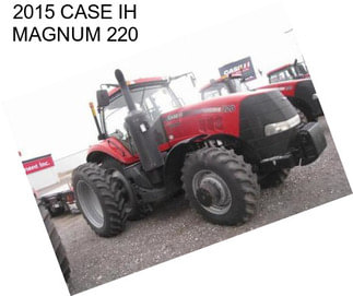 2015 CASE IH MAGNUM 220