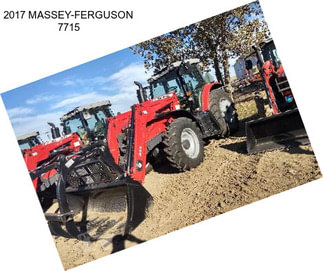 2017 MASSEY-FERGUSON 7715