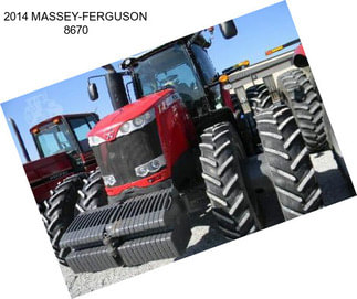 2014 MASSEY-FERGUSON 8670