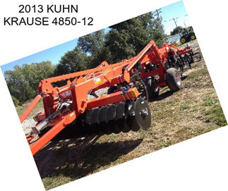 2013 KUHN KRAUSE 4850-12