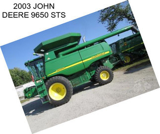 2003 JOHN DEERE 9650 STS