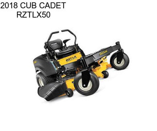 2018 CUB CADET RZTLX50