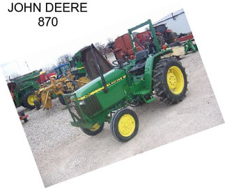 JOHN DEERE 870