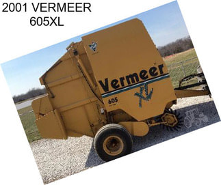 2001 VERMEER 605XL