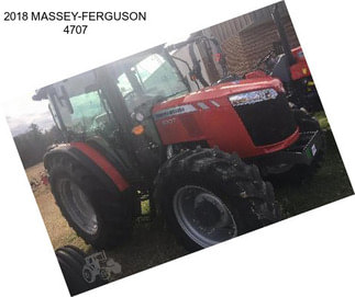 2018 MASSEY-FERGUSON 4707