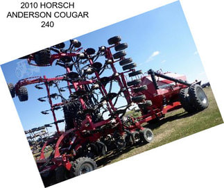 2010 HORSCH ANDERSON COUGAR 240