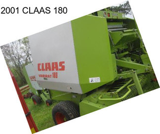 2001 CLAAS 180