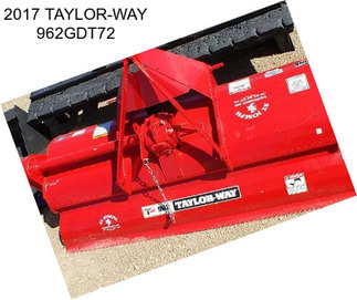 2017 TAYLOR-WAY 962GDT72