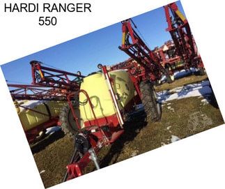 HARDI RANGER 550