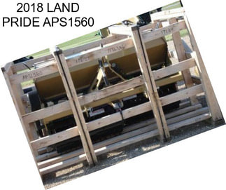 2018 LAND PRIDE APS1560