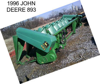 1996 JOHN DEERE 893