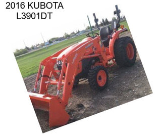 2016 KUBOTA L3901DT