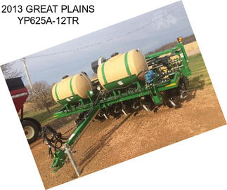 2013 GREAT PLAINS YP625A-12TR