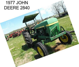 1977 JOHN DEERE 2840