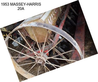 1953 MASSEY-HARRIS 20A