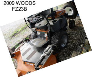 2009 WOODS FZ23B