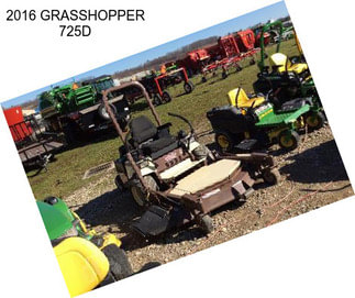 2016 GRASSHOPPER 725D