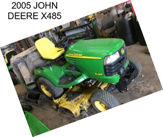 2005 JOHN DEERE X485