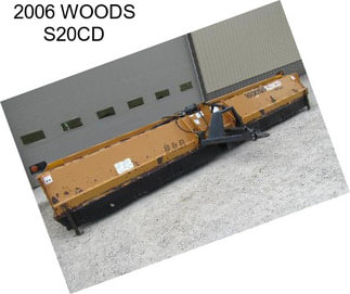 2006 WOODS S20CD