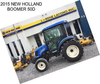 2015 NEW HOLLAND BOOMER 50D