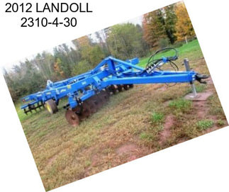 2012 LANDOLL 2310-4-30