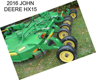 2016 JOHN DEERE HX15