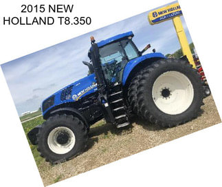 2015 NEW HOLLAND T8.350