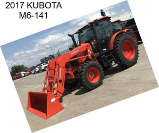 2017 KUBOTA M6-141