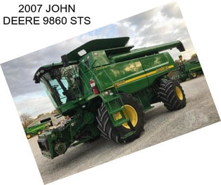 2007 JOHN DEERE 9860 STS