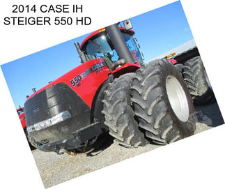 2014 CASE IH STEIGER 550 HD