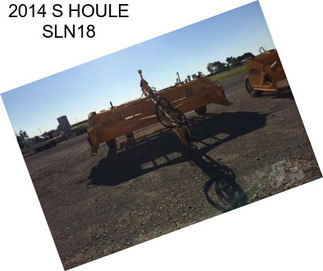 2014 S HOULE SLN18