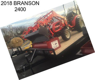 2018 BRANSON 2400